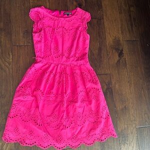 Chris McLaughlin Pink Dress with flowery details